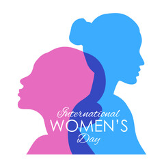 Happy International Women s Day 8th March greetings background