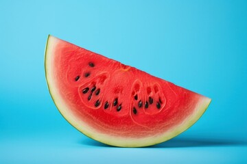 Watermelon slice fruit plant.