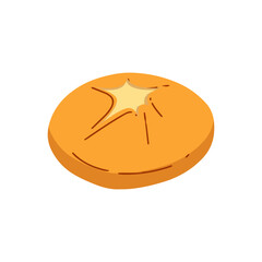 Illustration of a Fresh Bread

