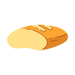 Illustration of a Fresh Bread

