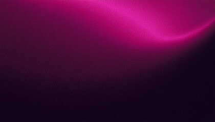 Fototapeta premium Dark purple grainy grainy gradient texture background, abstract glowing pink magenta black poster banner design, copy space