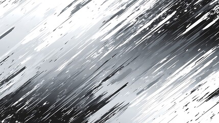 Fototapeta premium Abstract Diagonal Streaks of Dark Gray and White Shades Expressive Visual Graphic Design Element