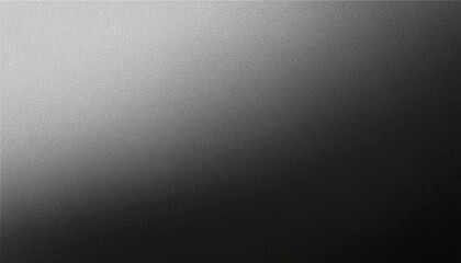 Grainy gradient background, grayscale black white monochrome abstract noise texture grey banner poster backdrop design