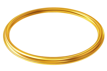 Elegant gold picture frame png transparent background digital download art environment studio view decorative concept