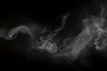 Mist effect backgrounds black smoke.