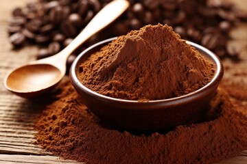 Dessert coffee powder spoon.