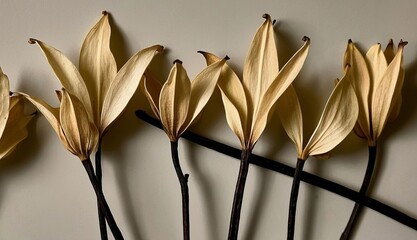 wheat on black background