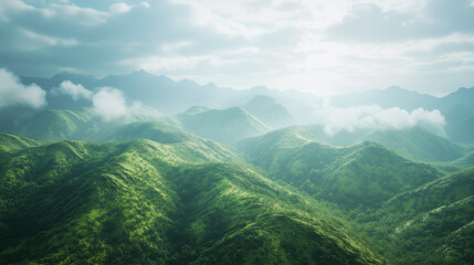 Obraz premium landscape with clouds