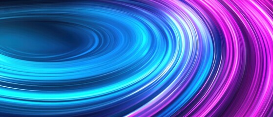 Fototapeta premium Abstract Swirling Blue and Purple Gradient Background