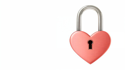heart shaped padlock