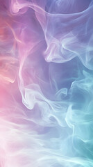 Fototapeta premium A blurred, dreamy abstract background with swirling rainbow colors and soft shapes 