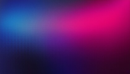 Fototapeta premium Dark blue purple grain texture gradient background magenta pink glowing color grainy poster banner design