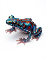 Vibrant Rainforest Frog – A Tiny Jewel of Nature