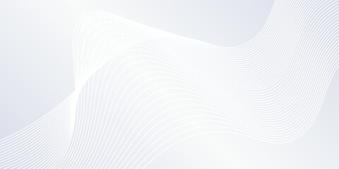 Abstract background with flowing lines. Digital future technology concept lines background abstract