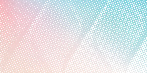 Abstract halftone flowing wavy gradient dots shape isolated on transparent background.