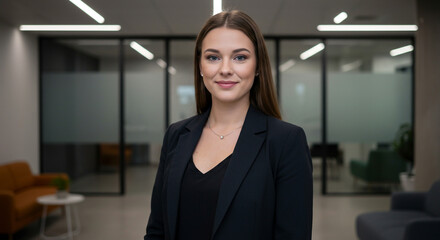 Fototapeta premium business woman, Generative IA