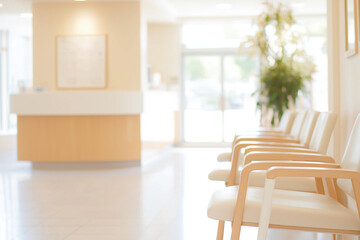 クリニックなどの待ち時間イメージ Waiting rooms