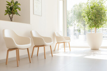 クリニックなどの待ち時間イメージ Waiting rooms