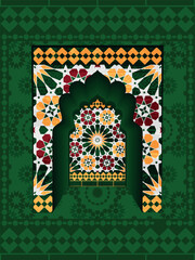 Ornamental Archway Design & Geometrical Patterns, reflecting traditional ornamental design elements.
