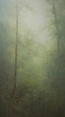 Summer forest outdoors woodland texture.