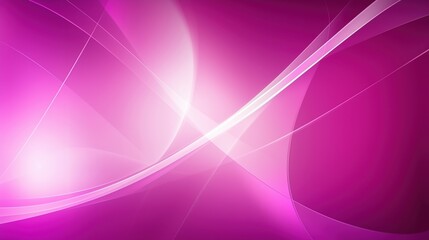 A vibrant abstract background featuring shades of pink with smooth curves and light effects.