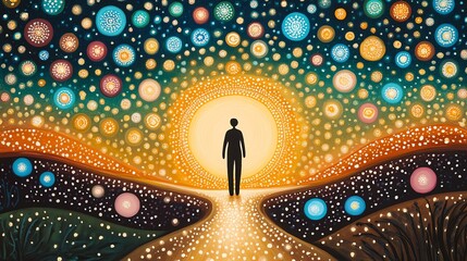 A vibrant journey of self-discovery and hope.