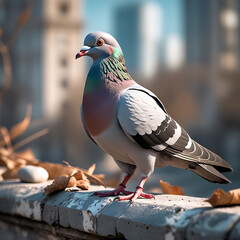 pigeon in the park