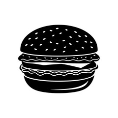 hamburger illustration vector illustration