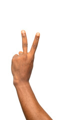 A raised hand displays a 