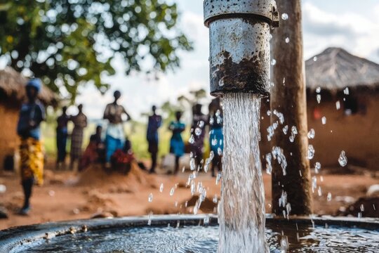 Ensuring sustainable access to fresh water for all villagers.