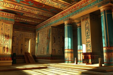 Obraz premium Discover the Timeless Beauty of Egyptian Interiors