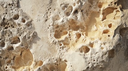 Eroded Sandstone Rock Surface Texture Detail