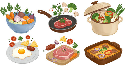 "Fresh Flavors: A Playful Collection of Culinary Creations"