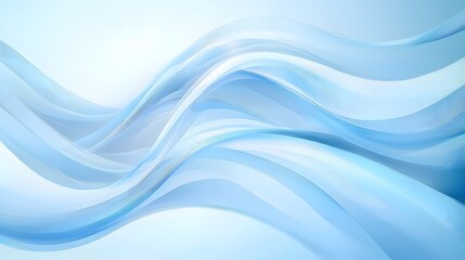 Obraz premium Elegant Abstract Blue Wave Motion Background for Professional Corporate Use