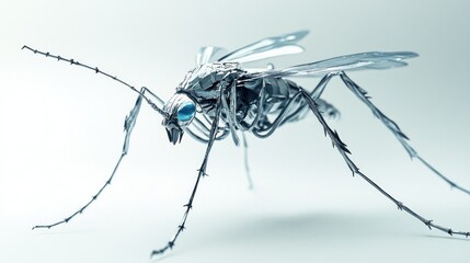 Futuristic Mechanical Mosquito