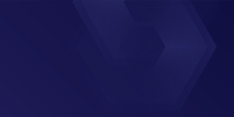 Background gradient lines hexagon pattern. Futuristic technology concept abstract