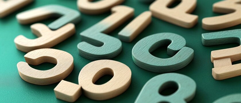 Numerical Data High Angle View Image for Financial Report Presentation - Powered by Adobe