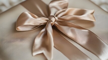 Elegant and Romantic Gift Wrapping with Silk Ribbons in Subtle Tones