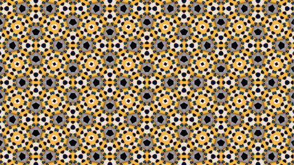 Colorful Simple Patterns Vector Art.