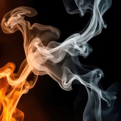 smoke on transparent  background, abstract smoke background, smoke , abstract colorful smoke