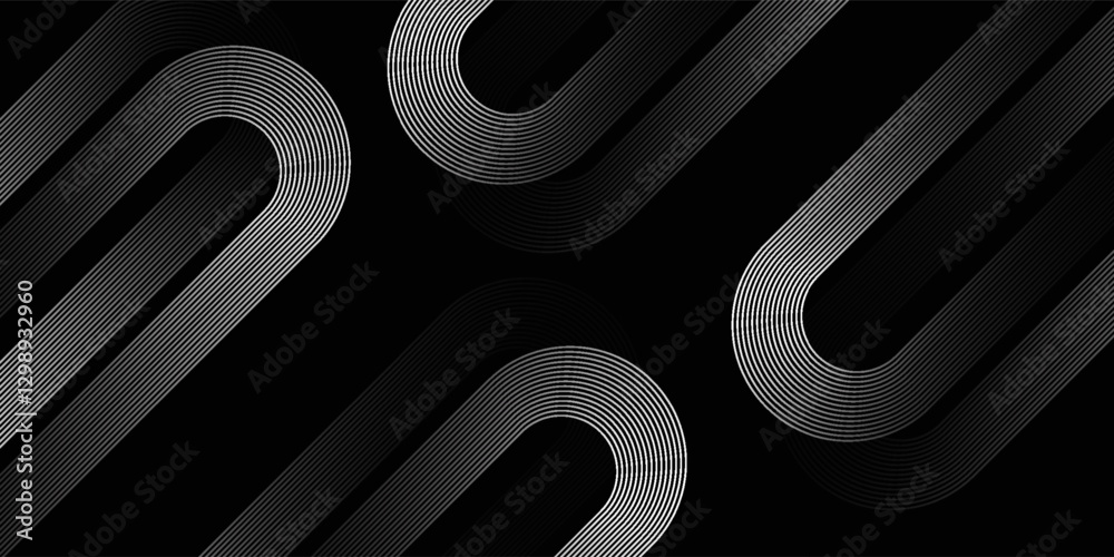Canvas Prints black abstract background. abstract elegant black background with shiny gold geometric lines. luxury