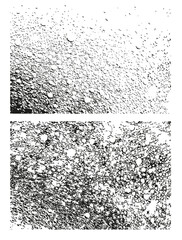 Vector texture in grunge style. Monochrome layer,
 aged, worn, rough texture. 
Abstract background with noise effect.