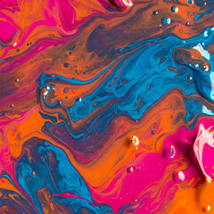 Fototapeta premium background image of oil paint strokes