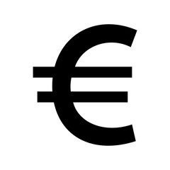 World currency Euro. Vector image