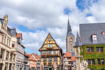 Fototapeta premium Altstadt von Quedlinburg