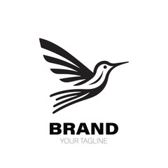 Hummingbird Logo. Hummingbird Logo Design. Hummingbird Logo Brand. Hummingbird Logo