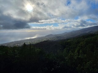Fototapeta premium La Palma Kanarische Inseln Landschaft, Natur, Panorama