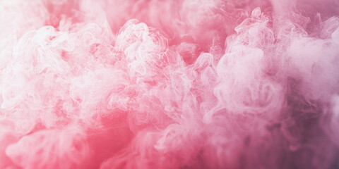 Fototapeta premium Abstract pink background. Dense clouds at sunset with gradient