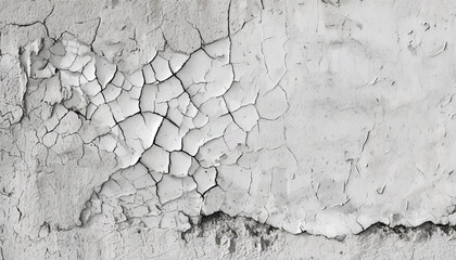 Obraz premium Cracked wall texture background. Wall background. Cracks in a wall. Old weathered wall. 