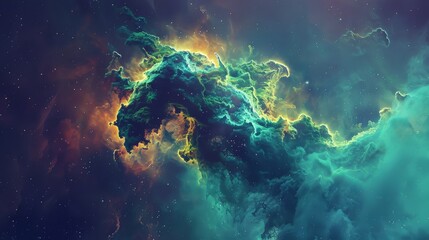 Obraz premium The Horsehead Nebula with intricate details